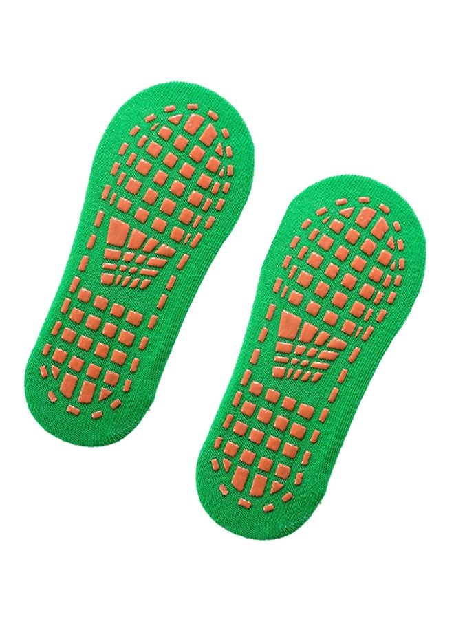 Fitness Pilates Non Slip Socks Grass Green  - Image 1