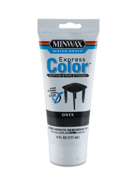 30808 Express Color Wiping Stain And Finish Onyx 177ml