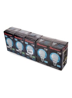 OSHTRACO Pack Of 5 LED Bulbs 7W White  - Image 2