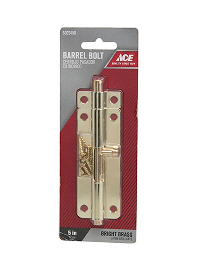 ACE Barrel Bolt 12.7 cm Gold 