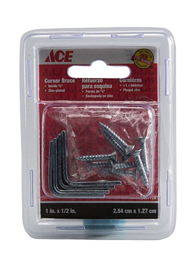 ACE Corner Brace (2.5 cm, Pack of 25) Multicolour 