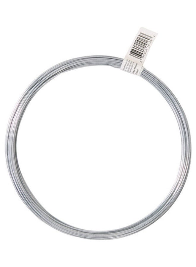 Hillman GA Galvanized Wire Coil Silver 30mm 