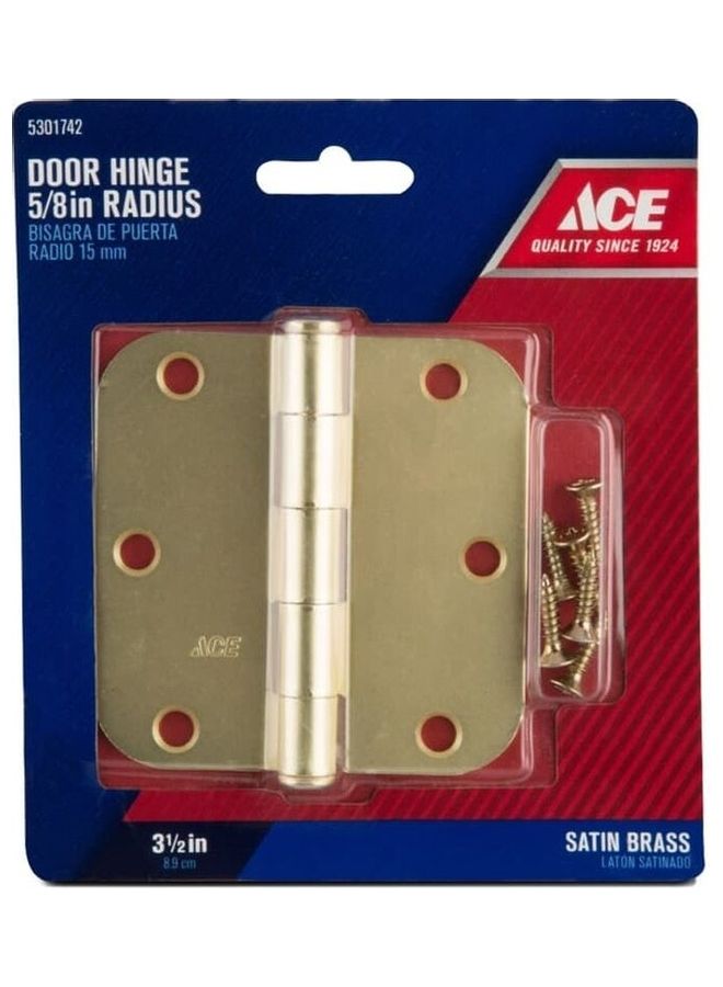 ACE Door Hinge with Removable Pin Gold 