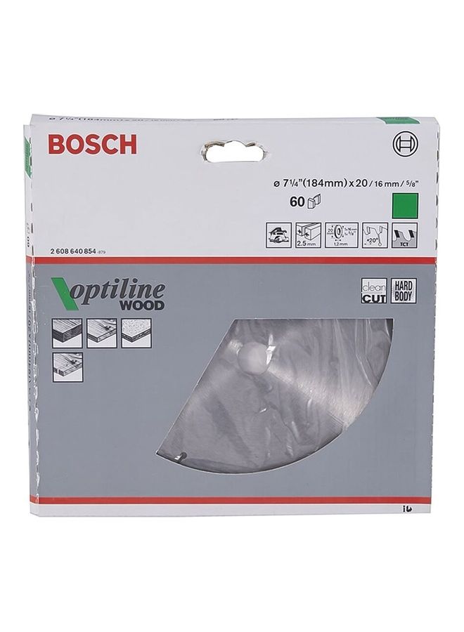 Multi-Material Circular Saw Blade Grey