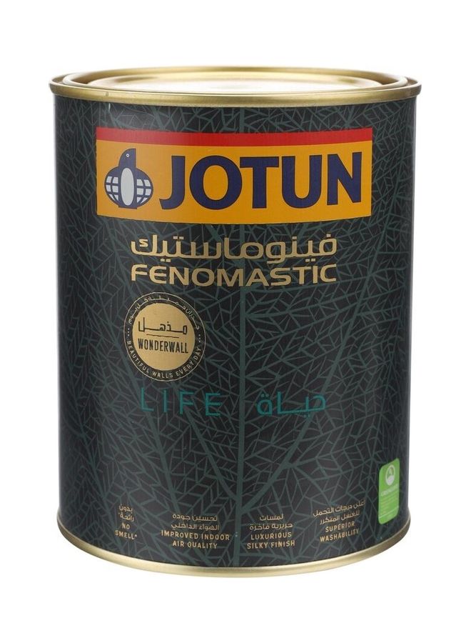 جوتن طلاء داخلي فينوماستيك حياة مذهل أبيض 1000ملليلتر - Image 1