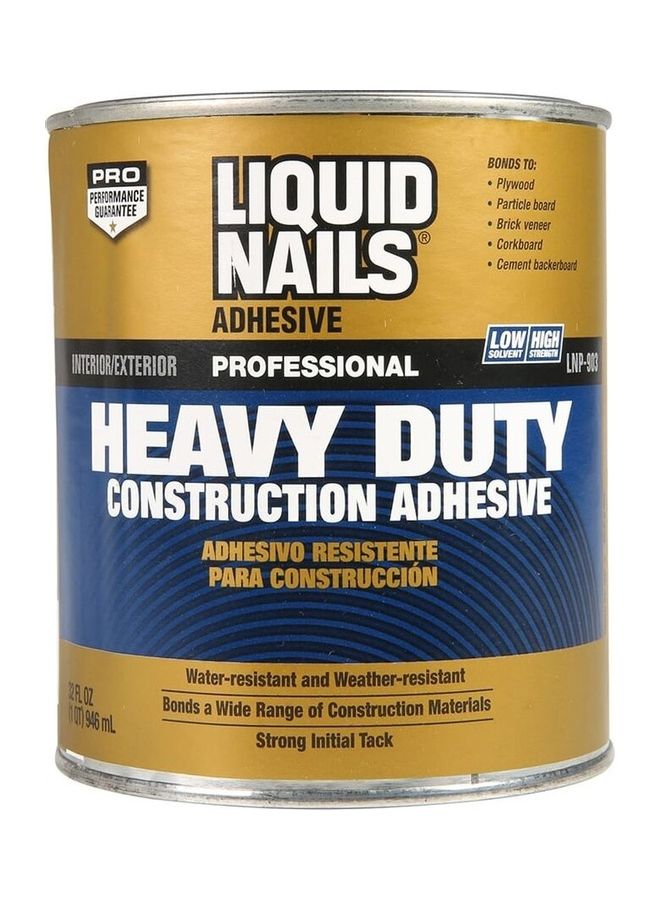 Professional Heavy Duty Construction Adhesive Multicolour 946ml