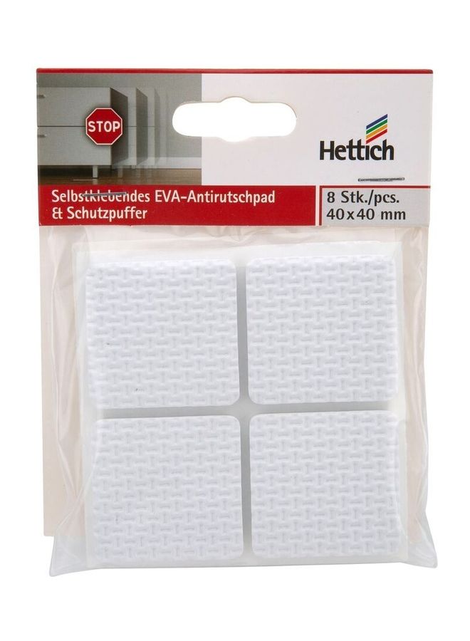 هيتيش مجموعة وسادات مضادة للإنزلاق مصنوعة من إسفنج EVA مكونة من 8 قطع متعدد الألوان 40مم