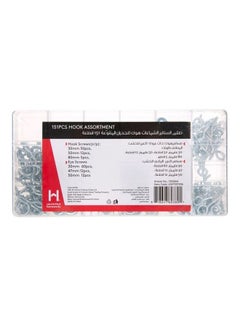 homeworks Pack Of 151 Hooks Assortment Multicolour  - Image 1