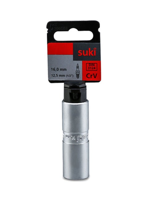 Spark Plug Socket Silver 16mm