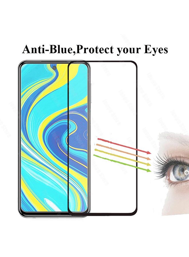 Glass 21D Full Tempered Glass Screen Protector For Oppo A92 Black/Clear - Image 2