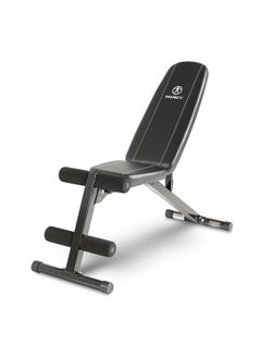 Marcy Multi-Position Workout Utility Bench for Home Gym SB-10115 54"Lx 19"W x 45"H 