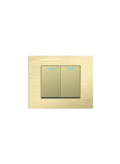 In-Wall Wi-Fi Smart Mechanical Switch Eu - Compatible With Zigbee Gateway, Ios And Android Light Brown 9cm