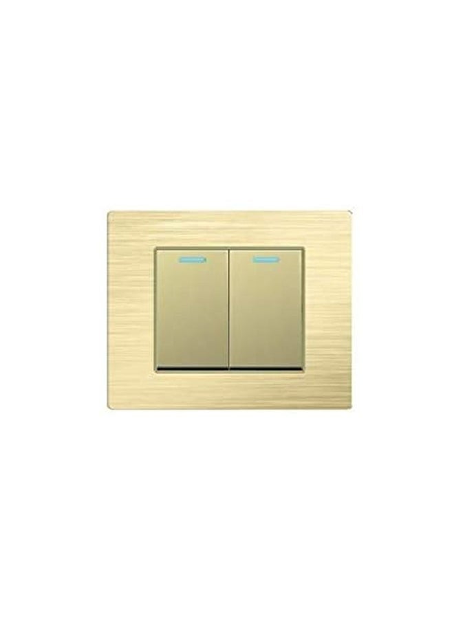 Owon - In-Wall Wi-Fi Smart Mechanical Switch Eu - Compatible With Zigbee Gateway, Ios And Android Light Brown 9cm - Image 1