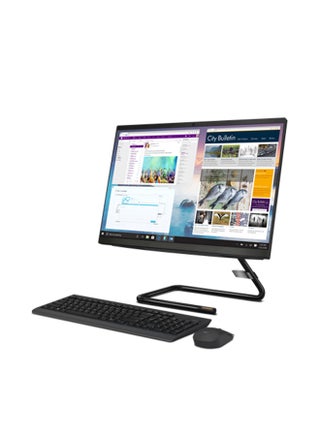 Ideacentre A340 With 27-Inch Display, Core i7-10700T Processor/8GB RAM/1TB HDD/2GB AMD Radeon 625 GDDR5 Graphics/Wireless Keyboard And Mouse Black - v1603152133/N41228517A_7