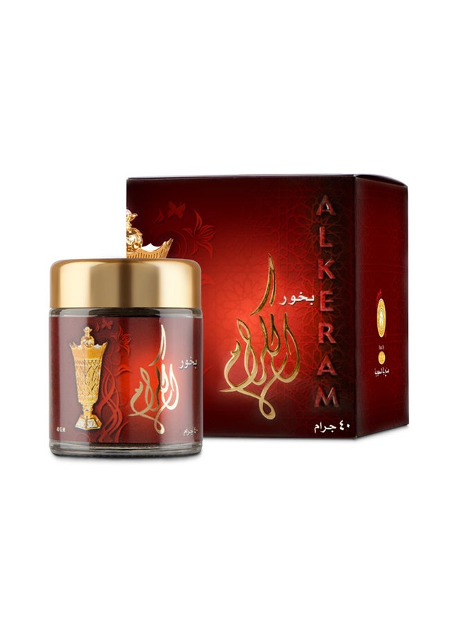 Sedr Al-Khaleej Perfumes Al keram Bakhour  Incense Brown 40grams  - Image 3