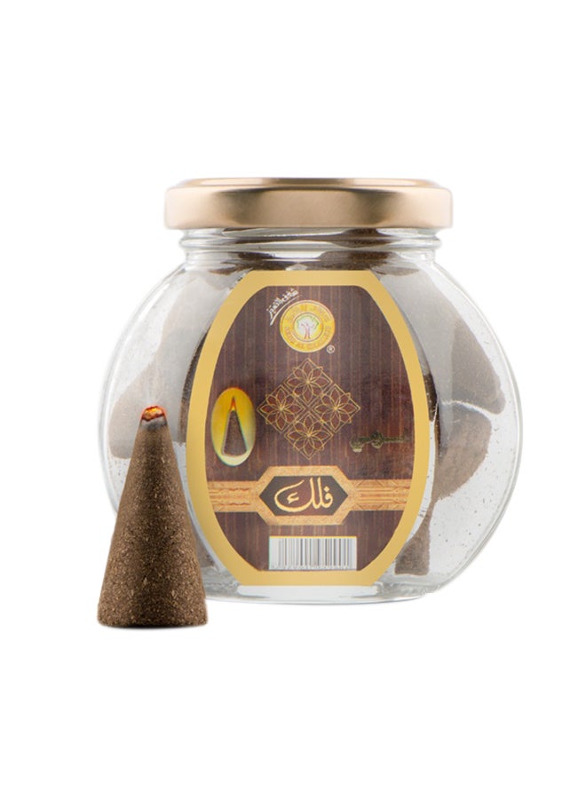Sedr Al-Khaleej Perfumes 12-Piece Falak Haramy Incense Brown 40grams  - Image 1