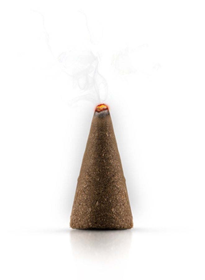 Sedr Al-Khaleej Perfumes 12-Piece Falak Haramy Incense Brown 40grams  - Image 2