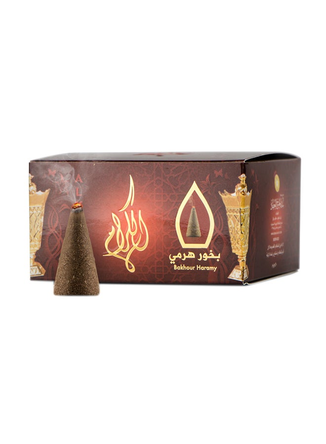 سدر الخليج للعطور - بخور هرمي الكرم بني 50جرام - Image 1