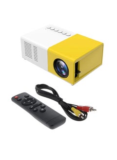 Generic Portable LED Full HD Mini Projector YG400 Yellow/White  - Image 3