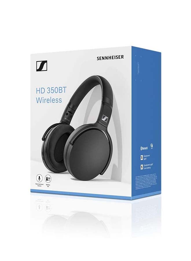 Sennheiser HD 350BT Over-Ear Wireless Headset Black  - Image 4