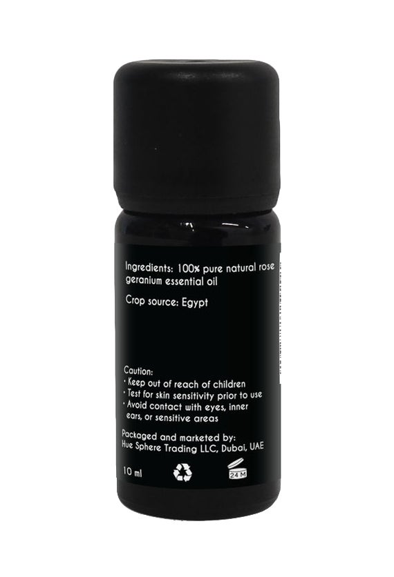 Aroma Tierra Rose Geranium Essential Oil 10ml - Image 3