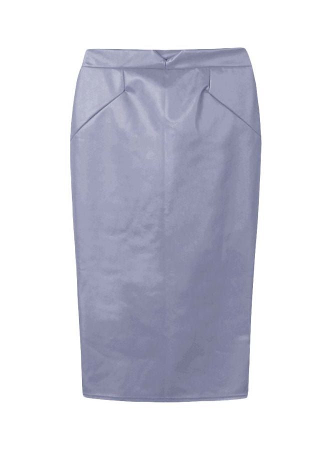 Pencil Midi Skirt Grey - Image 1