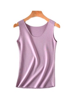 Solid Vest Purple