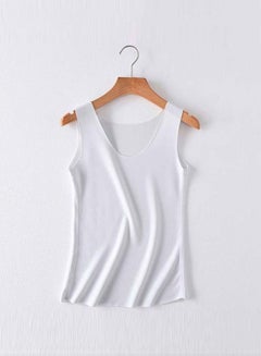 Solid Vest White