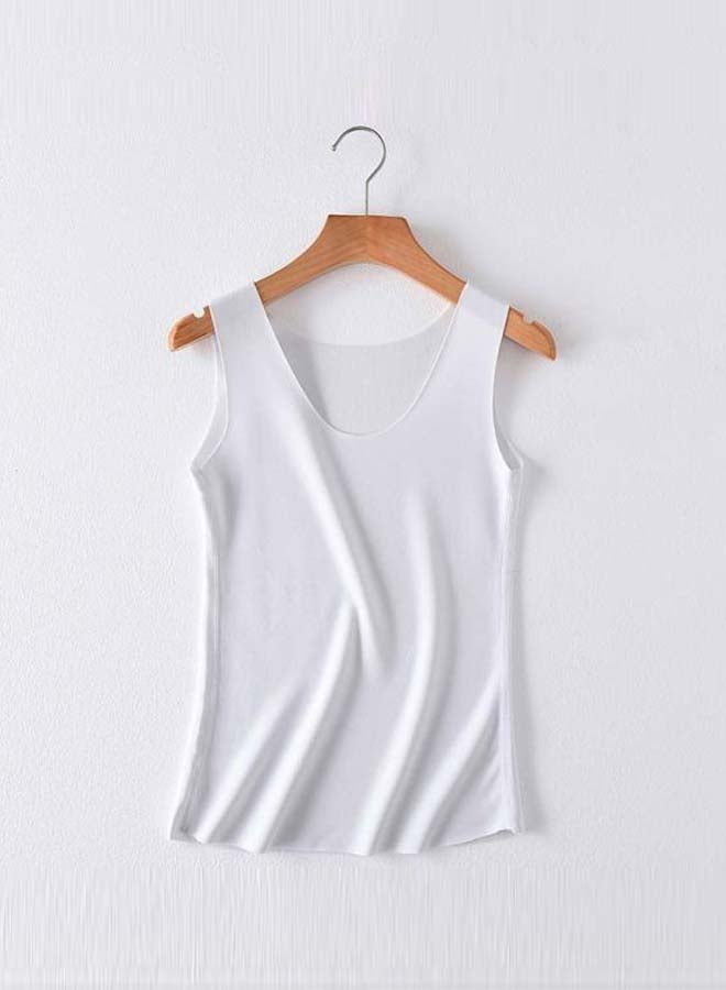 Generic - Solid Vest White - Image 1