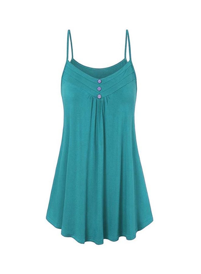 Solid Mini Dress Green - Image 1
