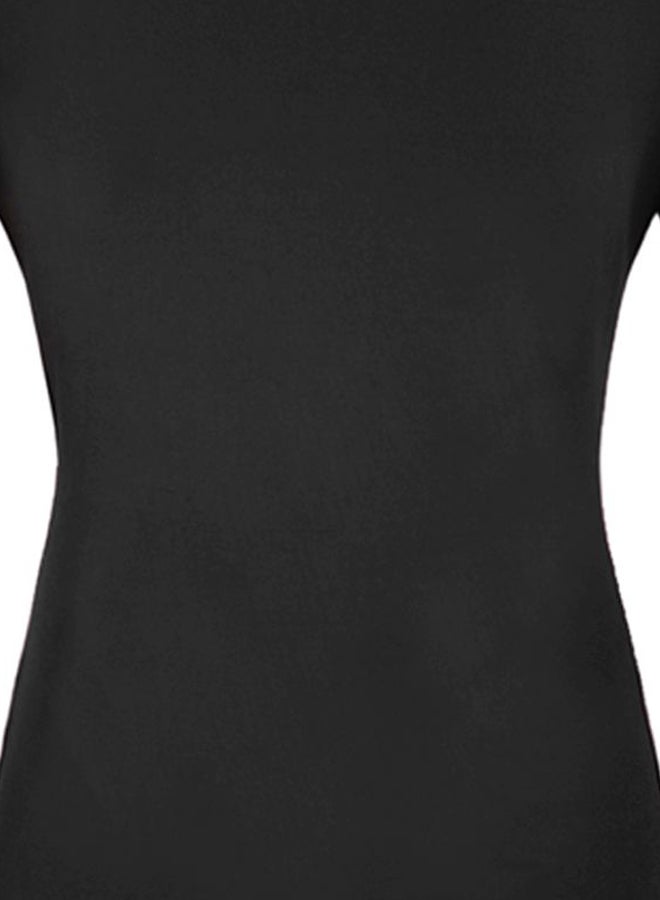 Solid Long Sleeves T-Shirt Black - Image 3