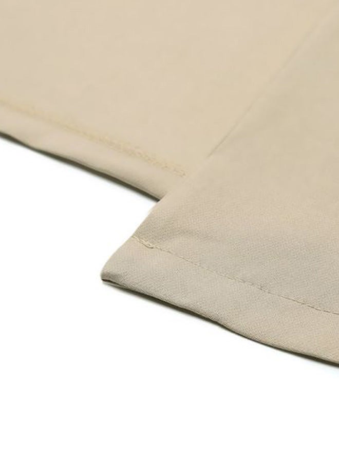 بليزر سادة بأكمام طويلة كاكي - Image 3