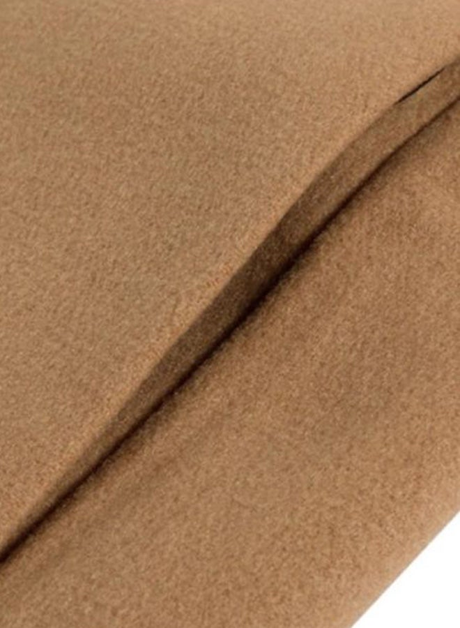 Lucky - Button Detailed Coat Brown - Image 1