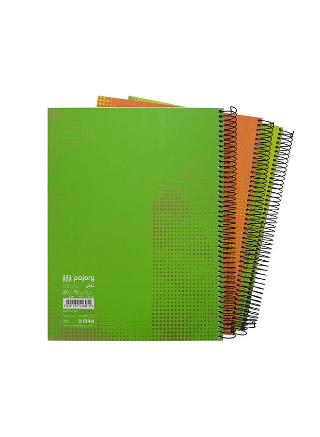 Maxi - A4 Size Class Hard Cover Spiral Notebooks Assorted Notebook - Image 1