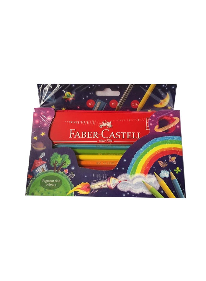 16-Piece Classic Colour Sketch Set Multicolour