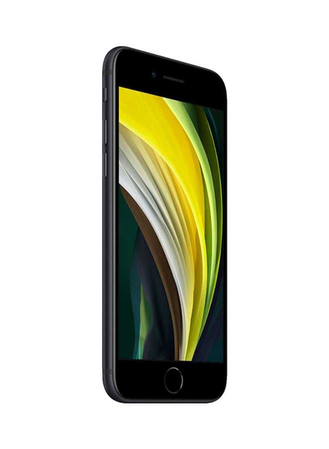 ابل  هاتف iPhone SE 2020 (الجيل الثاني) بتصميم نحيف بسعة 64 جيجابايت باللون الأسود - الإصدار العالمي - Image 2
