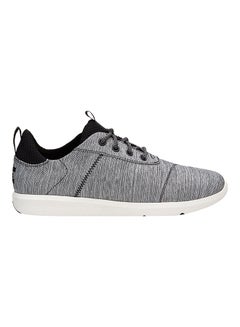 TOMS Men's Contrast Lace-Up Sneakers Grey UAE | Dubai, Abu Dhabi