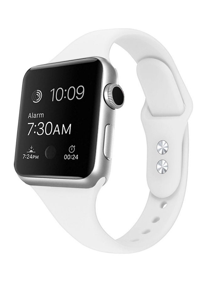 BG Replacement Band For Apple iWatch 1/2/3/4 38-40mm White