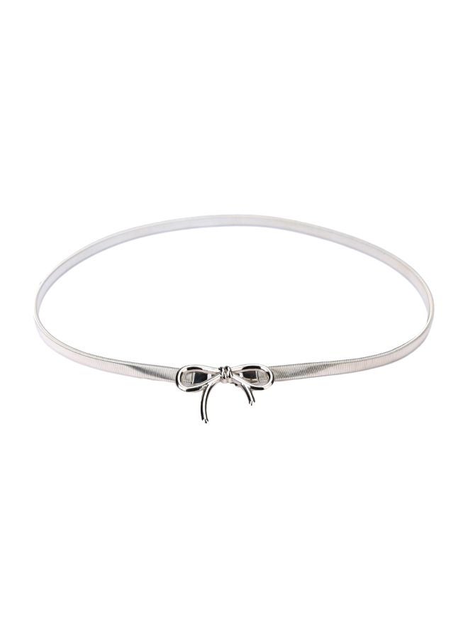 Generic - Bow Design Belt Silver - Image 1