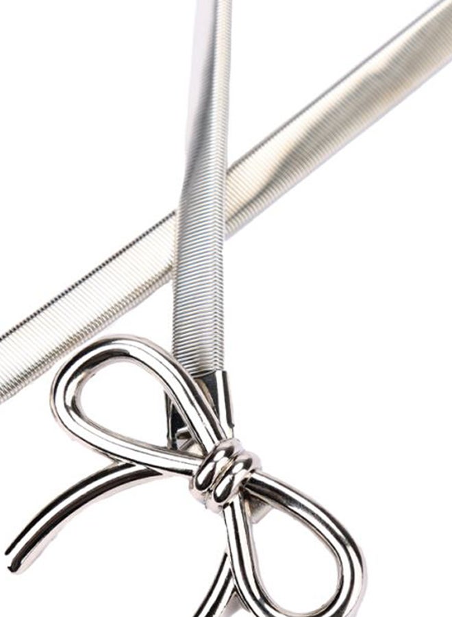 Generic - Bow Design Belt Silver - Image 1