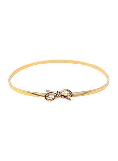 Bow Design Belt Gold