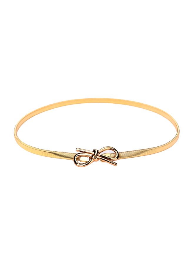Generic - Bow Design Belt Gold - Image 1