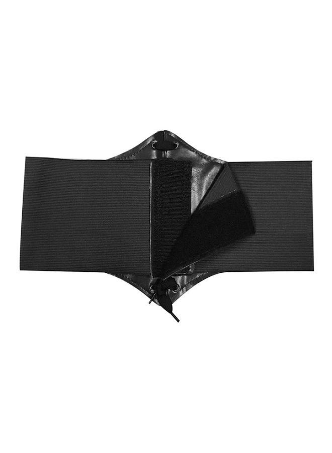 Generic - Splice Lace-Up Corset Black - Image 1