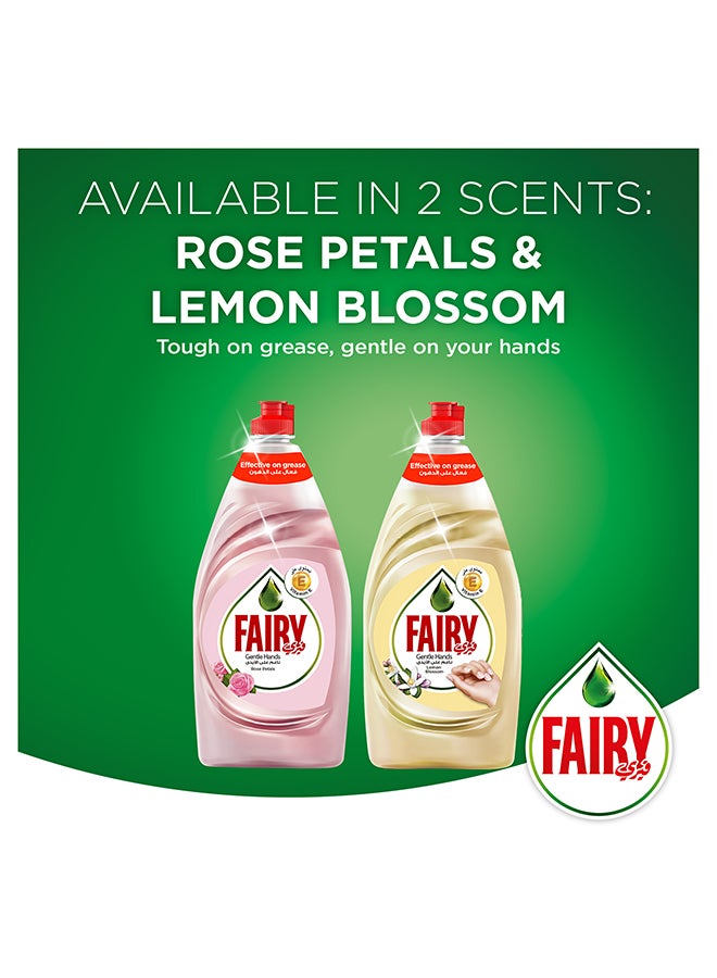 Fairy - Gentle Hands Rose Petals Dishwash Liquid 750ml Pack Of 2 - Image 1