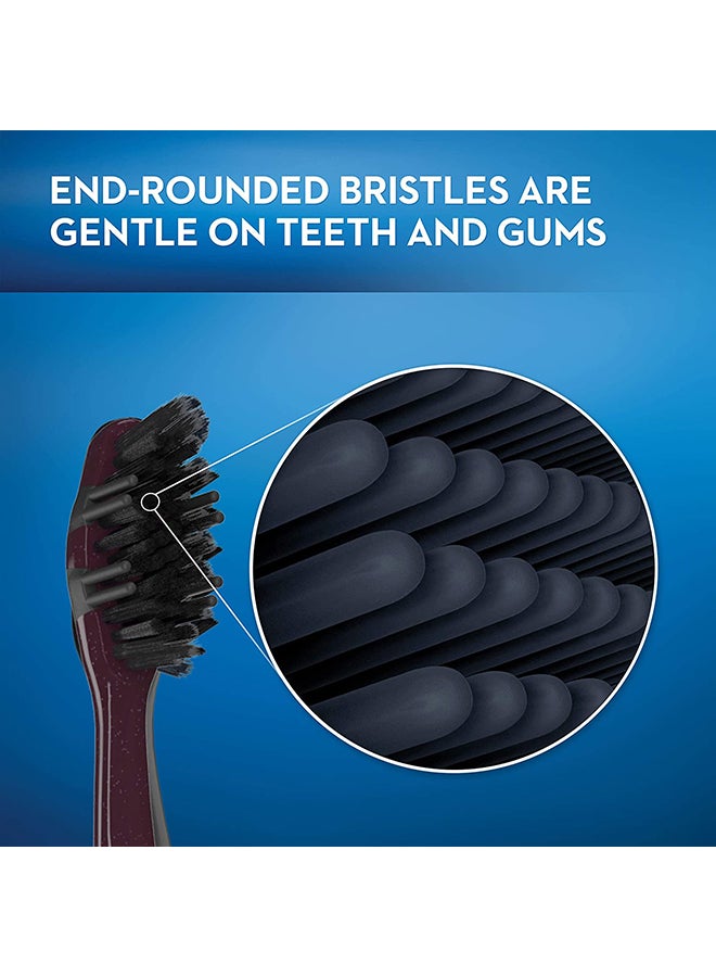 Oral-B Charcoal Soft Whitening Therapy Toothbrush 1+1 Free - Image 2