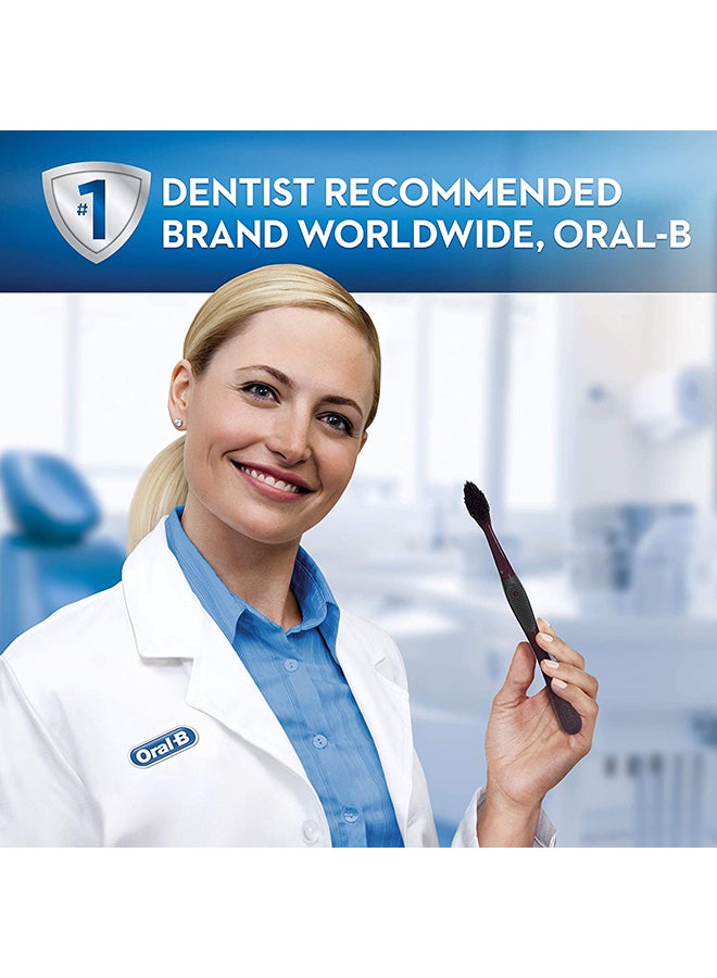 Oral-B Charcoal Soft Whitening Therapy Toothbrush 1+1 Free - Image 3