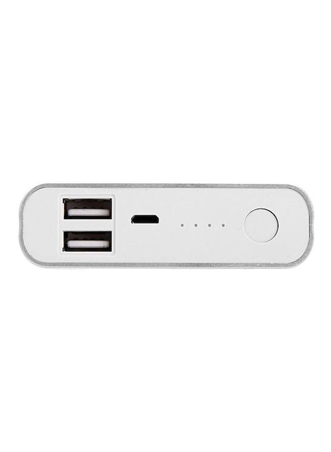 HUAWEI - 13000.0 mAh 2-USB Port Universal Power Bank With Dual External Battery Silver - Image 1