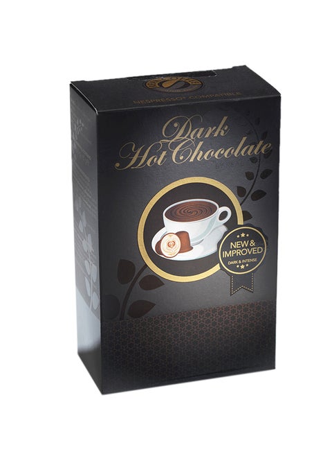 Dark Hot Chocolate Nespresso Compatible 10 Capsules 65grams