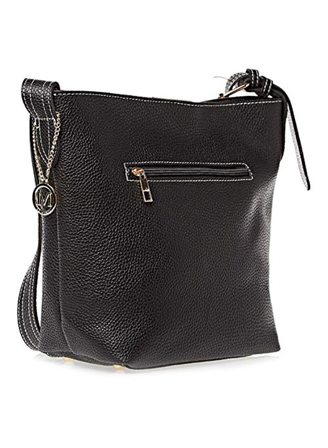 La Monza - Stylish Crossbody Bag Black - Image 1