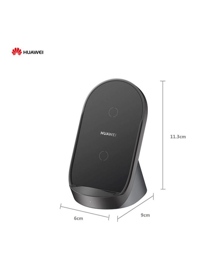 HUAWEI - SuperCharge Wireless Charger Stand Black - Image 1